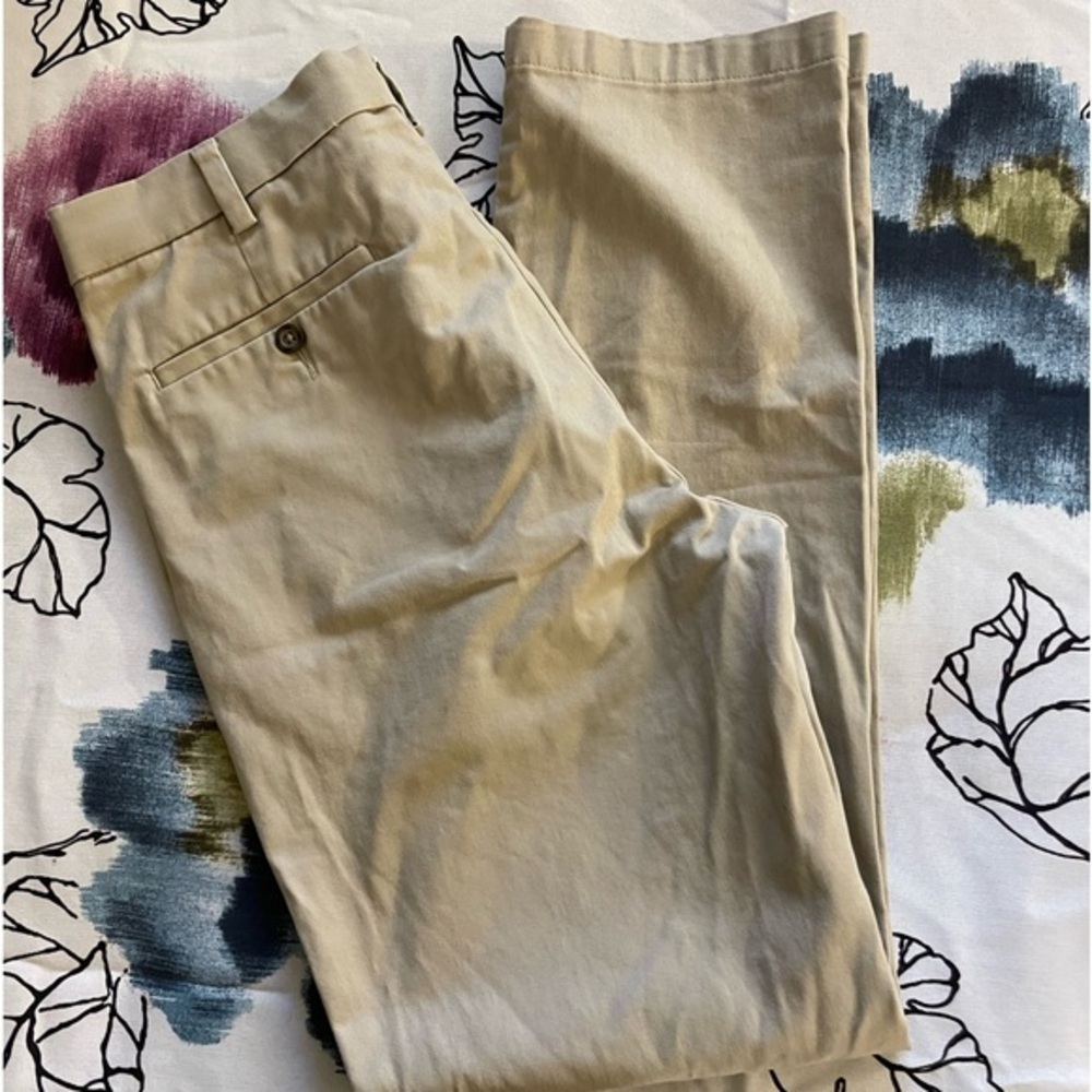 COPY - George men’s khaki work pants. 40/30